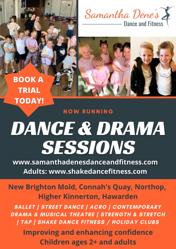 Samantha Dene's Dance and Fitness Classes - Ages 2years +